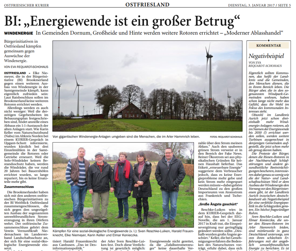 Friesische Ehrlichkeit