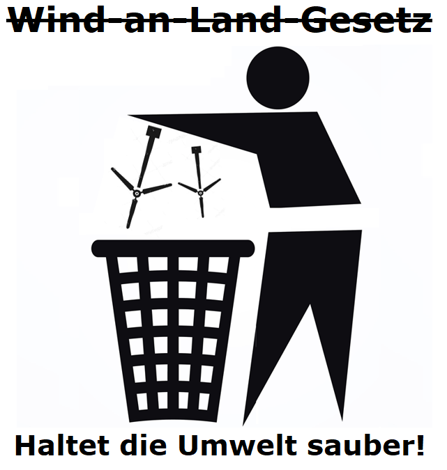 WaLG weg. Der Umwelt zuliebe.