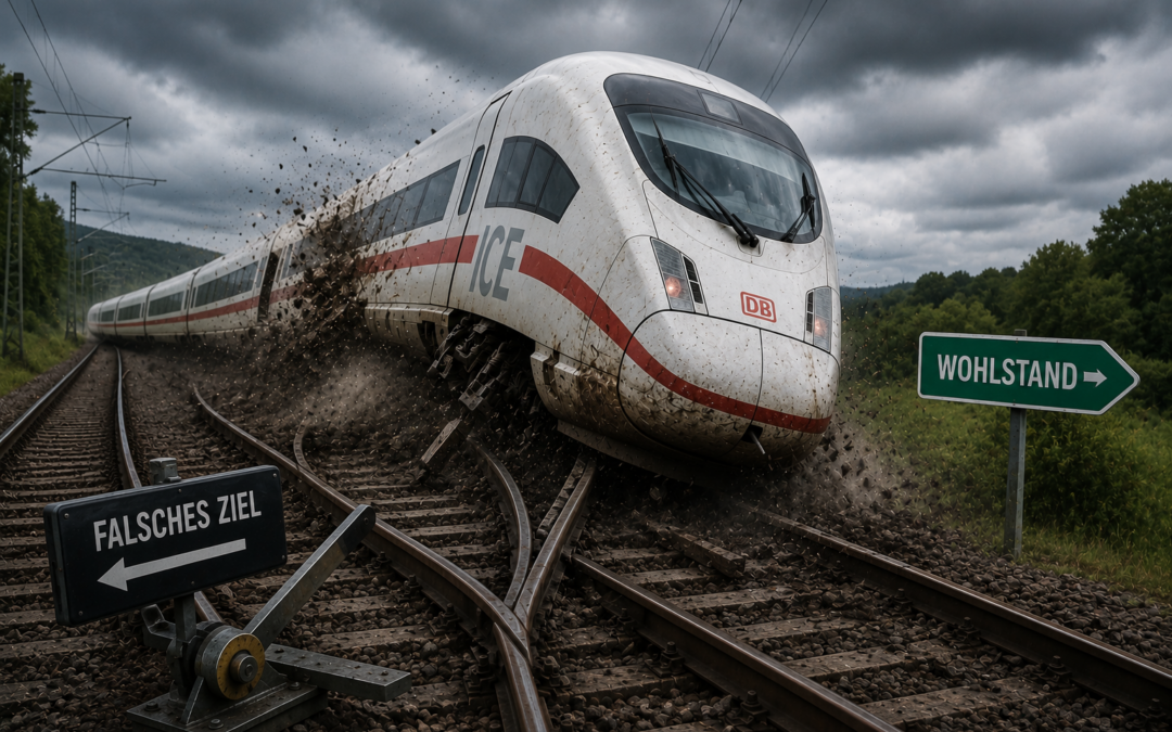 Verfehlte Ziele zerstö­ren Volksvermögen